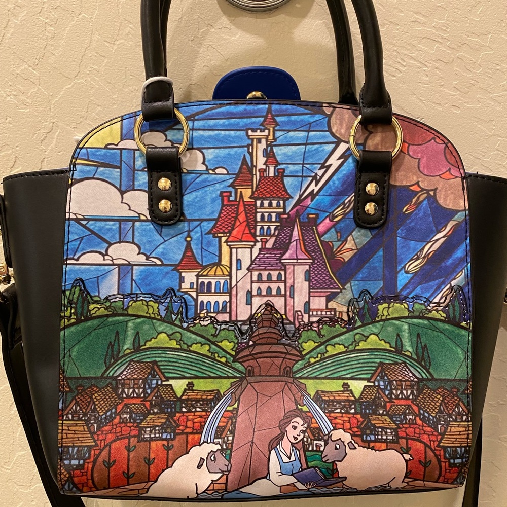 Loungefly Beauty And The Beast crossbody bag. Gorgeous! New with tags.
